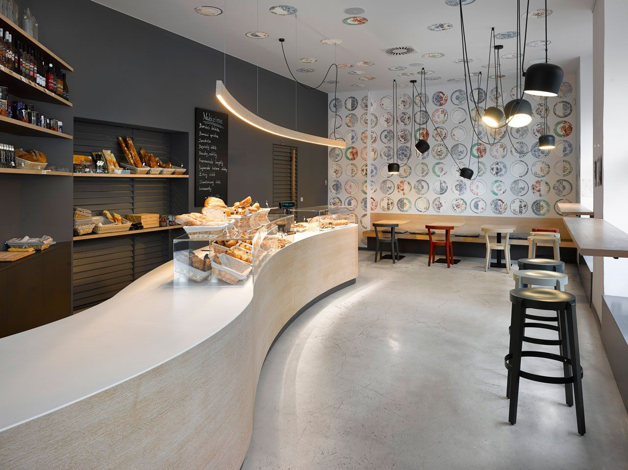 JRA Jaroušek.Rochová.Architekti, Café. Bistro. Pekařství Záhorský - foto