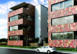 Obkladová fasádní deska Korodo, ilustrace - zdroj