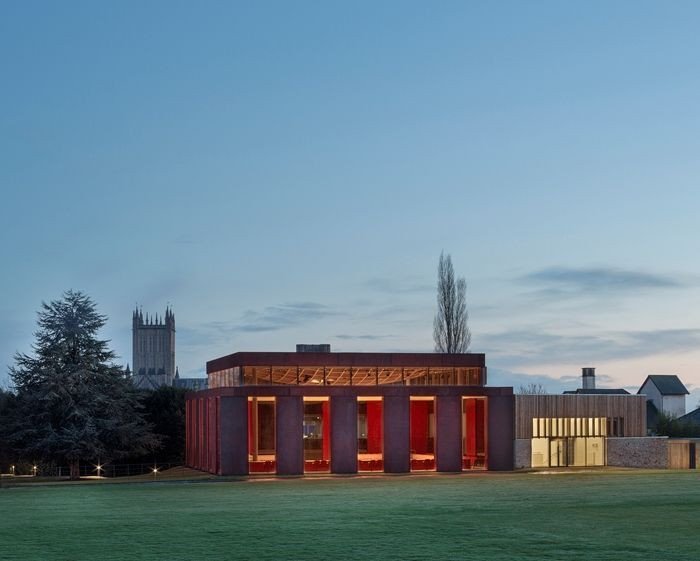 Nová budova hudební katedry, Eric Parry Architects, Wells, Foto