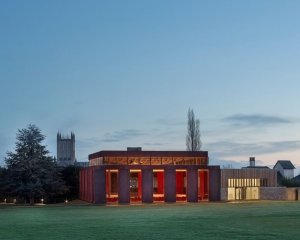 Nová budova hudební katedry, Eric Parry Architects, Wells, Foto