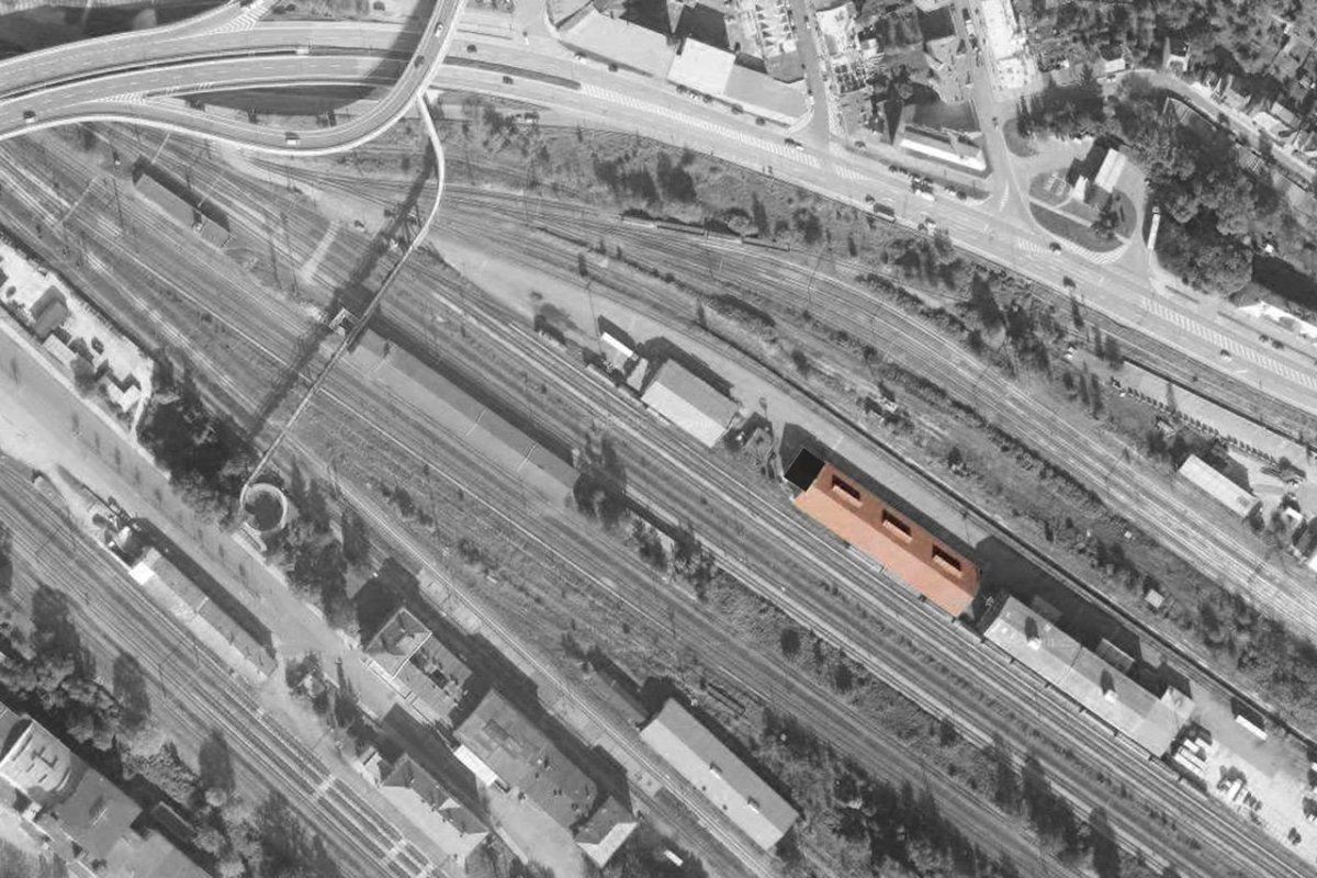 3+1 architekti, TRANSCO Děčín, rekonstrukce, situace – foto