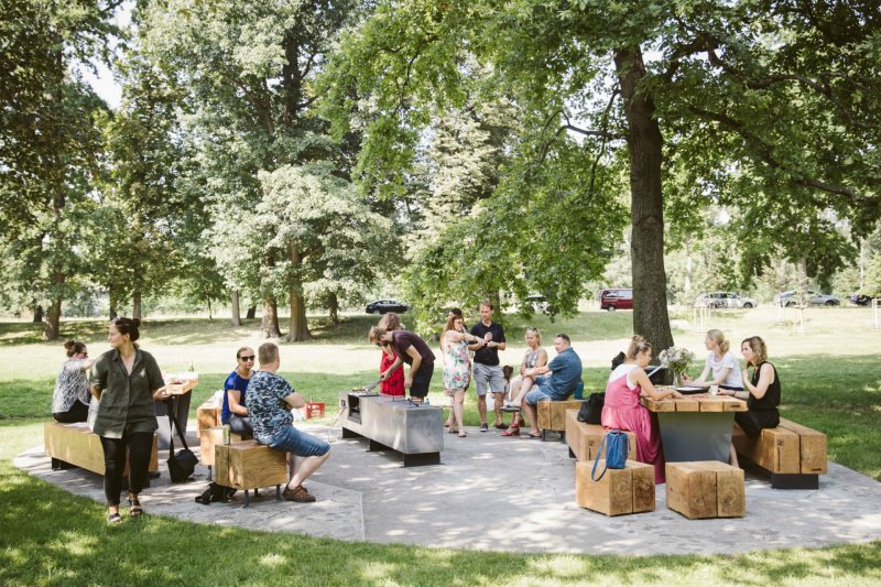 Pilotní projekt piknikových míst v pražské Stromovce, Land 05 / Martina Forejtová © Hana Connor