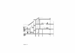 B² Architecture, Cornloft Triplex Reconstuction N.1, řez podélný – foto