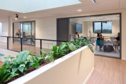 Vysoká školy aplikovaných věd Aeres v nizozemském městě Almere od BDG Architecten