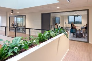 Vysoká školy aplikovaných věd Aeres v nizozemském městě Almere od BDG Architecten