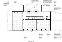 Přístavba školy ve Studenci, CHRAMA: Půdorys 1.NP