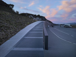 Ghilardi + Hellsten Arkitekter, Odpočívadlo Eldhusøya. Lokace: NTR, Atlanterhavsvegen, Eldhusøya 2014 - foto