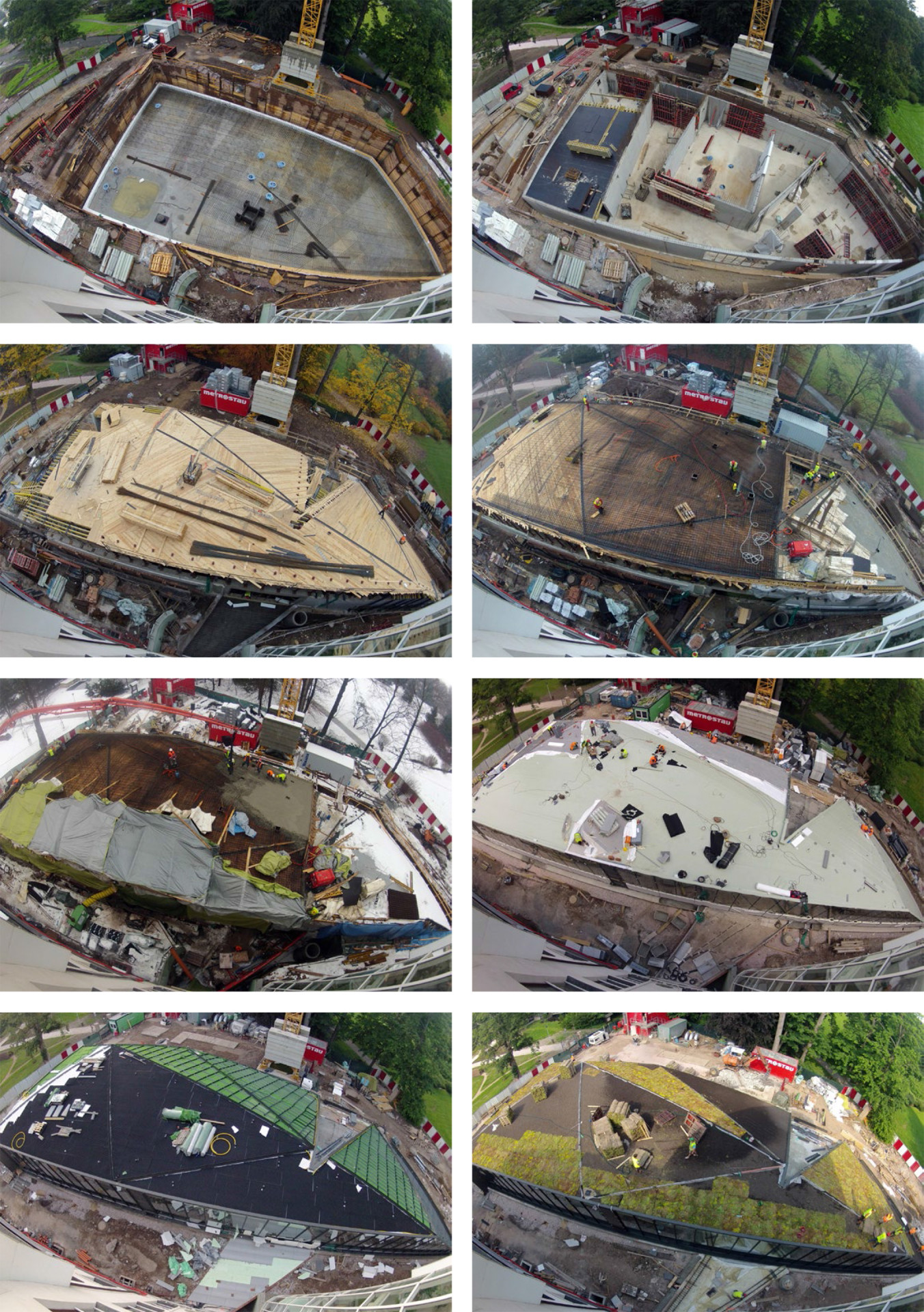 Krkonošské centrum environmentálního vzdělávání (KCEV), proces výstavby, Petr Hájek architekti.