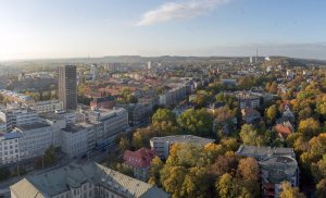 Rekonstrukce mrakodrapu v Ostrčilově ulici v Ostravě, AI-Design architektky Evy Jiřičné.