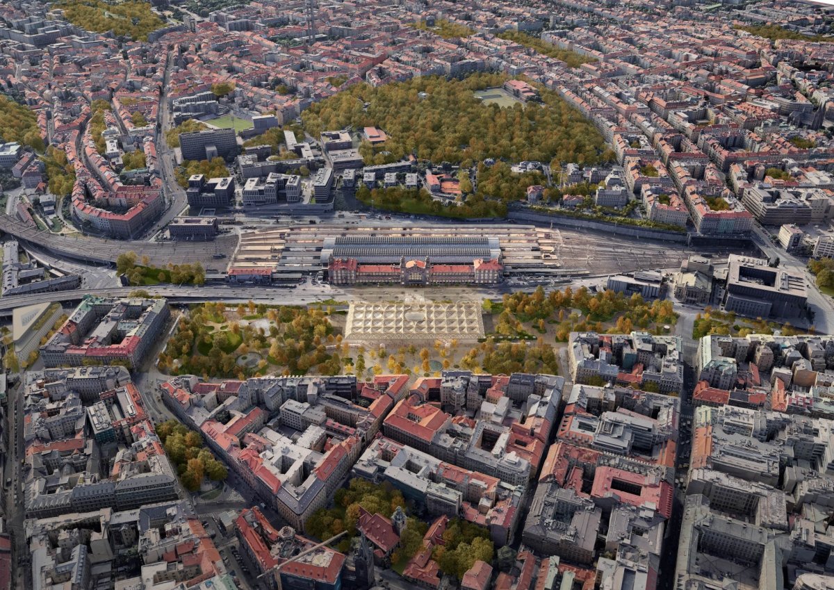 1. místo - Henning Larse Architects A/S + Ramboll