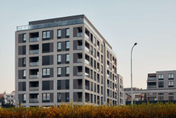 Ateliér Podlipný Sladký architekti realizoval celkem sedm bytových domů v pražských Strašnicích