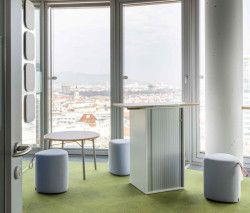 Wiesner-Hager vybavil kanceláře společnosti UNIQA ve Vídni s ohledem na udržitelnost a recyklaci