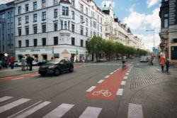 Koncepční studie budoucí podoby Letenského kříže, ulice Dukelských hrdinů, návrh, současný stav – foto