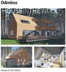 odměna + cena zaměstnanců společnosti VELUX - Tomáš Klanica, House In The Woods - foto