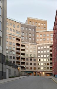 Bytový komplex Etaget ve Stockholmu, studio Kjellander Sjöberg