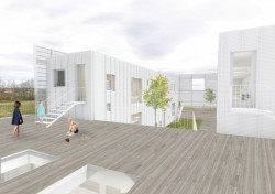 Mateřská škola ve Vratislavicích nad Nisou, vizualizace, Petr Stolín a Alena Mičeková