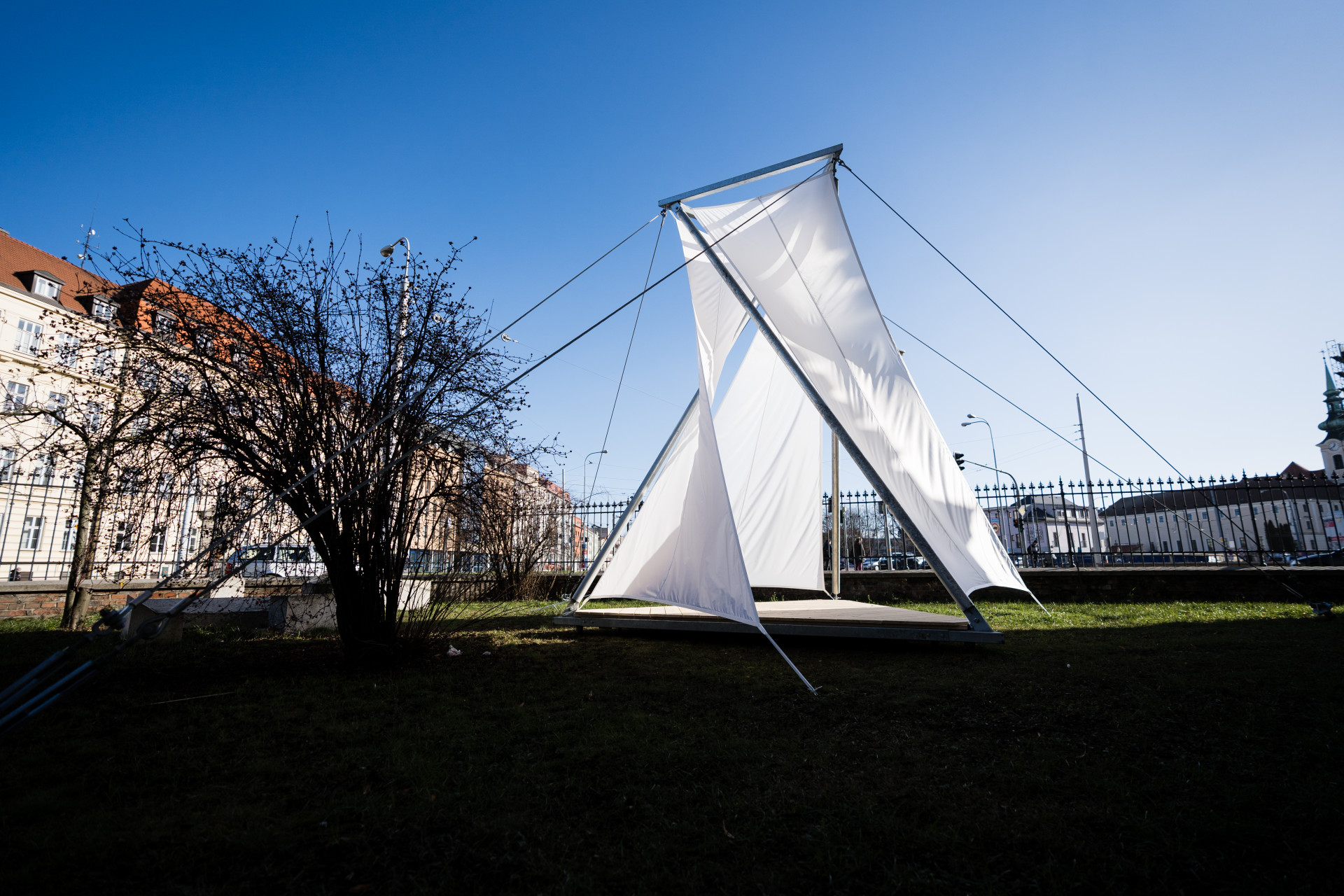 Kaple od studentů brněnské fakulty architektury