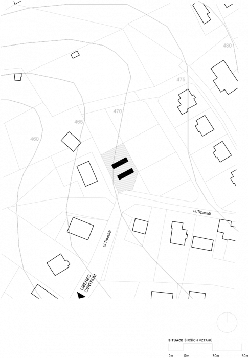 PETR STOLÍN ARCHITEKT, ZEN Houses, situace – foto