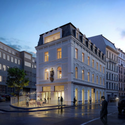 Knihovna na ulici I.P. Pavlova v Karlových Varech, jak bude vypadat v budoucnosti.