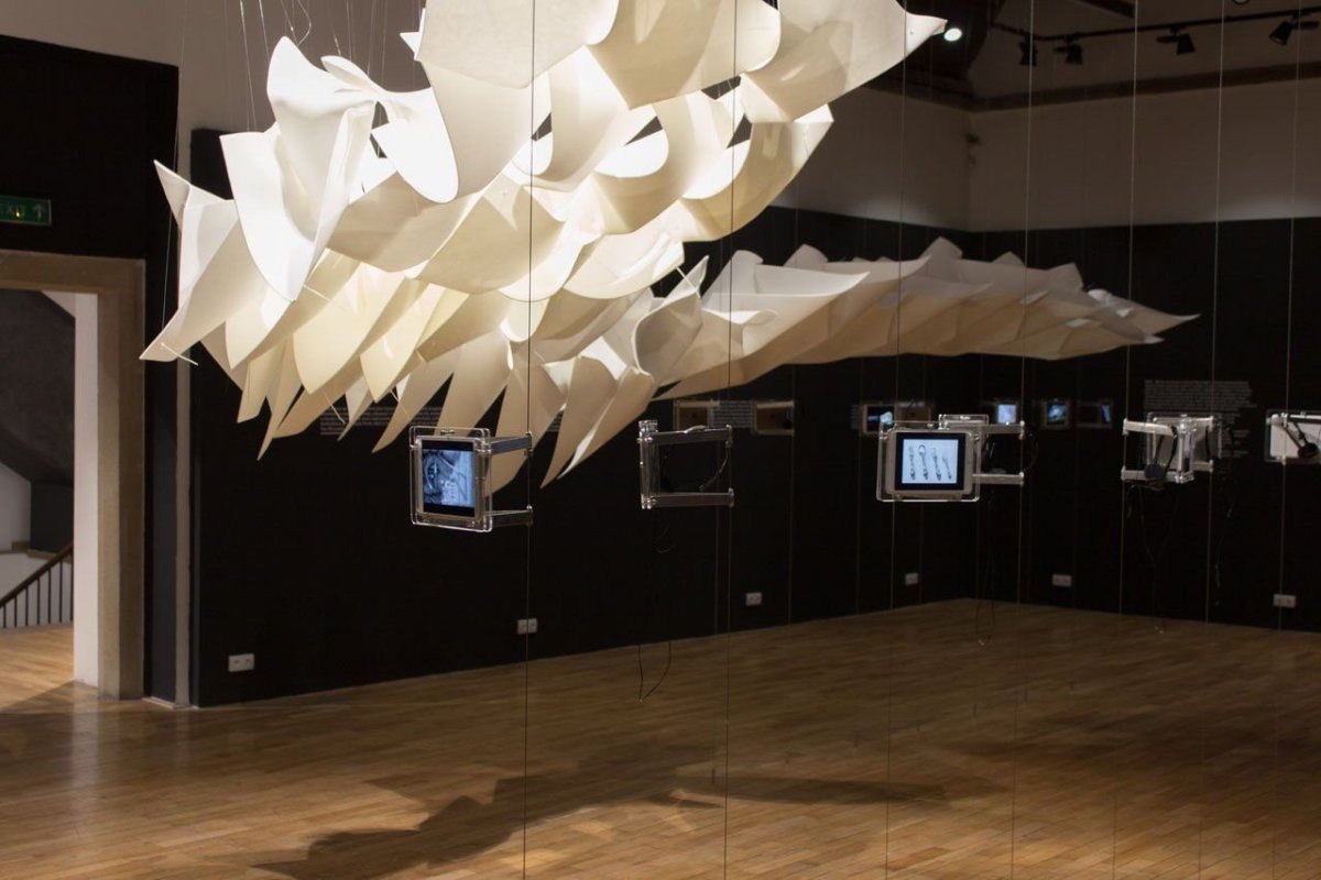 Bienále experimentální architektury, expozice v GJF - foto