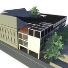 Vysokoškolský areál - Akademie Sting - projekt 04