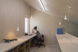 Ateliér, dílna a skleník v jednom v Buffalu od architektonického studia Davidson Rafailidis