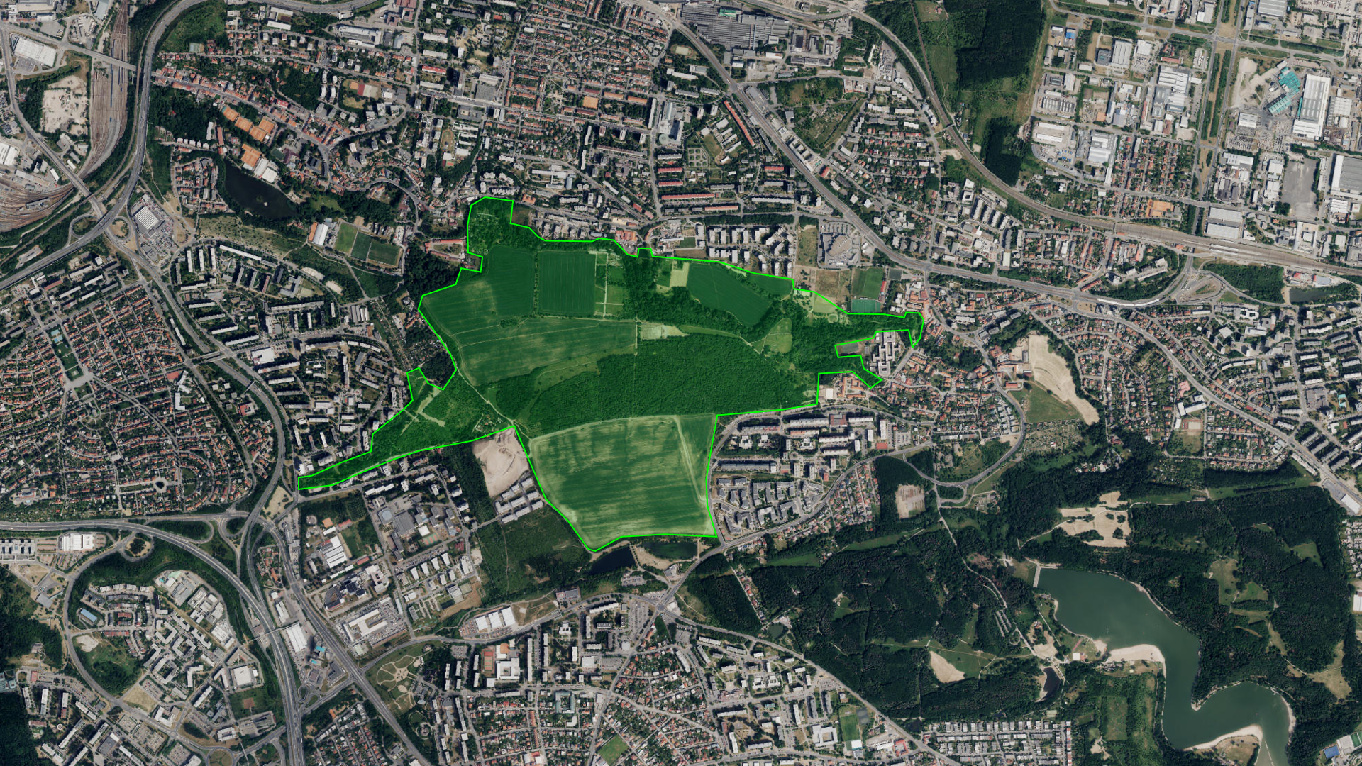 Mapa Trojmezí