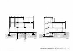 Centrum pokročilých inovačních technologií – těžké laboratoře 3 (CPIT - TL3), PROJEKTSTUDIO EUCZ / David Kotek, řezy