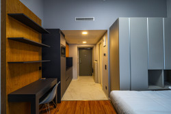 Pohled do bývalého pokoje Jana Palacha po rekonstrukci