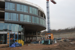 Budova Aviatica, Praha 5 - foto z výstavby