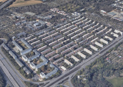 Sídlište Westhausen z nadhledu