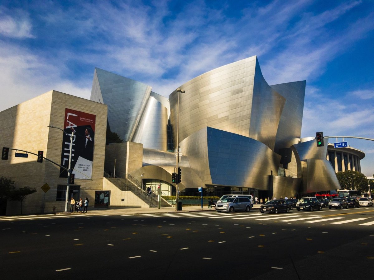 Frank Gehry, koncertní sál Walta Disneyho, foto