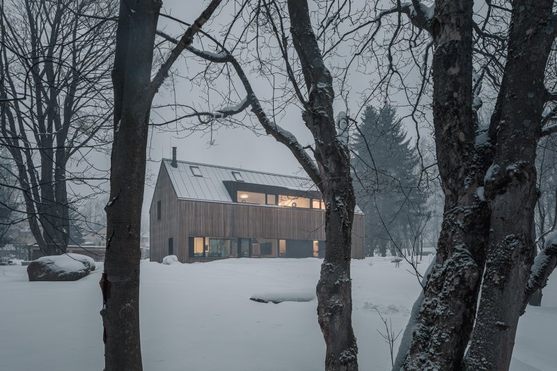 Rodinný dům v Jizerských horách od ateliéru Labor 13