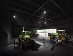 Návrh přestavby pavilonu Z na Výstavišti v Českých Budějovicích, A8000.