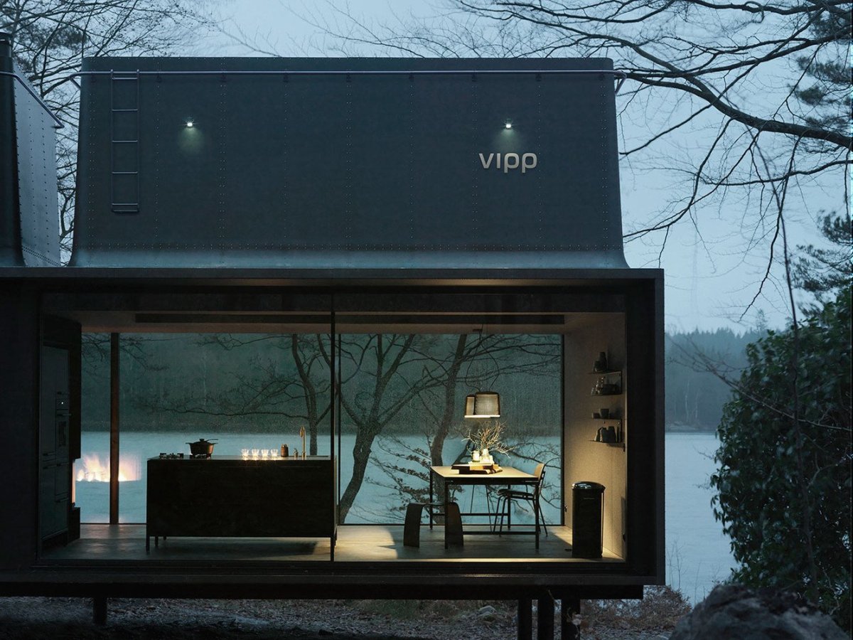 Modulární chatka VIPP Shelter, Morten Bo Jensen.