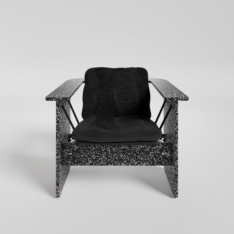 Křeslo Unit z kolekce Off-Space od designéra Matěje Chabery