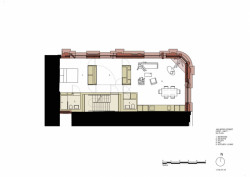 168 Upper Street, půdorys 2np, Amin Taha + Groupwork