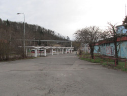 Přístřešky na Nádraží Braník