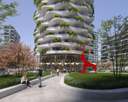 Eva Jiřičná představila aktualizovaný návrh Centra Nového Žižkova.