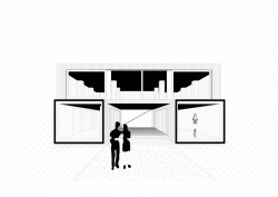 Showroom firmy GAB, Ark-shelter / Martin Mikovčák, model