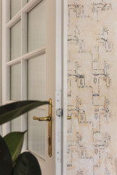 Rekonstrukce košického bytu, RAN: V každé místnosti byla výmalba ve vysoké míře zachována, ale v jiné podobě