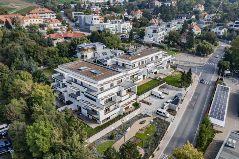 Rezidence Bella Vista v pražské Troji od studia SYNC Architecture.