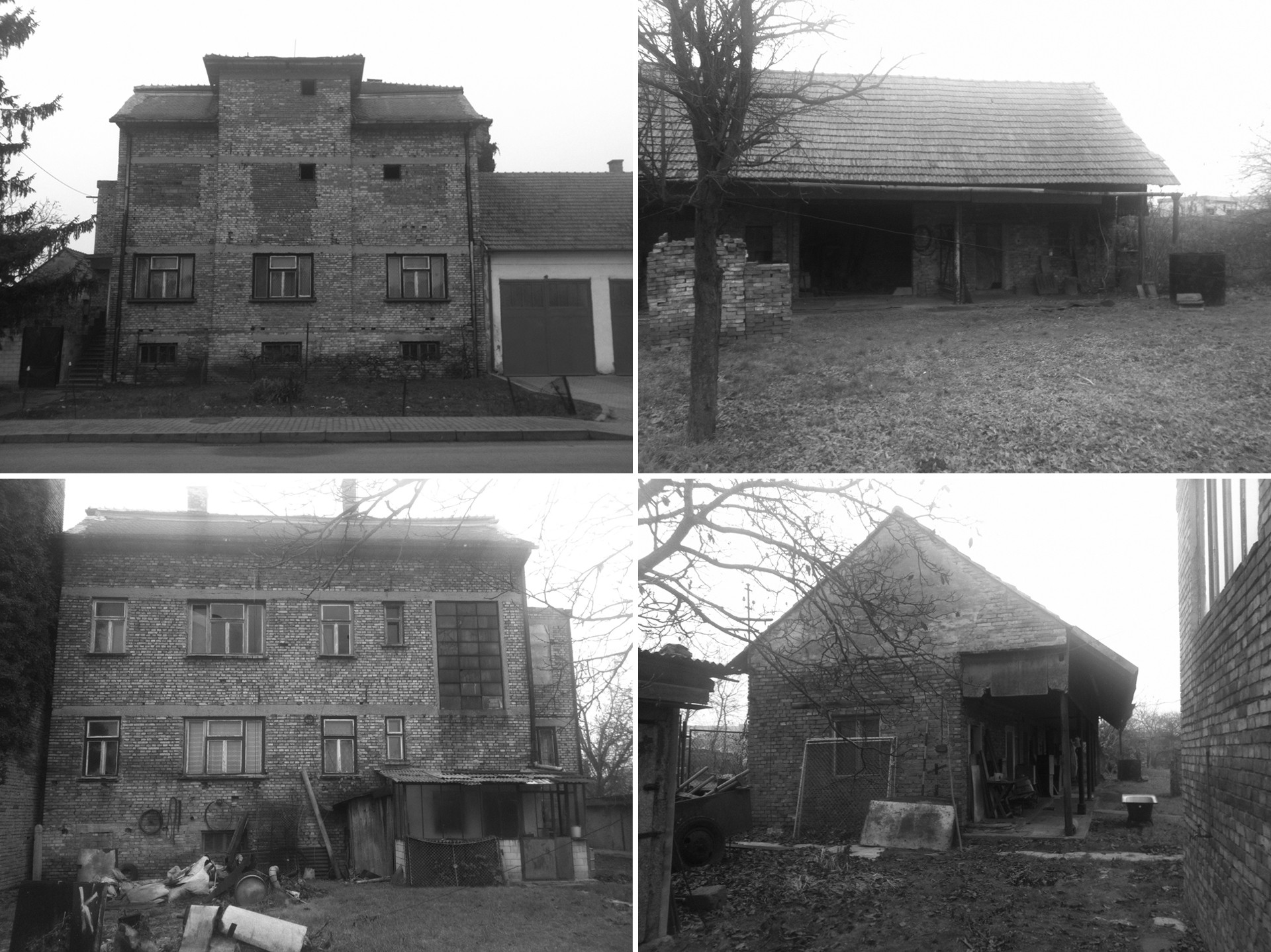 Penzion Hrušky, Pelčák a partner architekti, původní stav