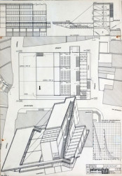 Hannes Meyer, Hans Wittwer - Soutěžní návrh dívčí školy Petersschule v Basileji, 1926, Plány