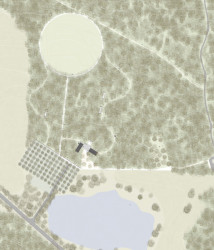 Návrh Památníku holokaustu Romů a Sintů, Terra Florida + Atelier Světlík, situace