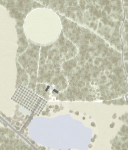 Návrh Památníku holokaustu Romů a Sintů, Terra Florida + Atelier Světlík, situace