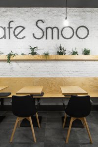 Interiér Cafe Smoo v Příbrami, Michael Karnet