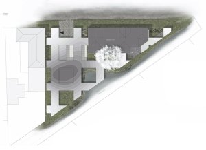 Památník Jana Palacha, RO_AR Szymon Rozwałka architects, situace // 3. místo – foto
