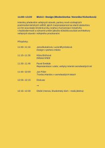 Ústav teorie dějin a architektury FA ČVUT pořádá konferenci Architektura osmdesátých let v České republice
