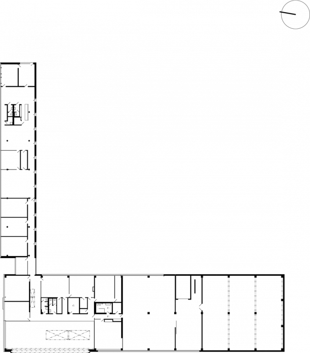 OK PLAN ARCHITECTS s.r.o., SKLADOVACÍ A PARKOVACÍ AREÁL BYCHL s.r.o. - půdorys